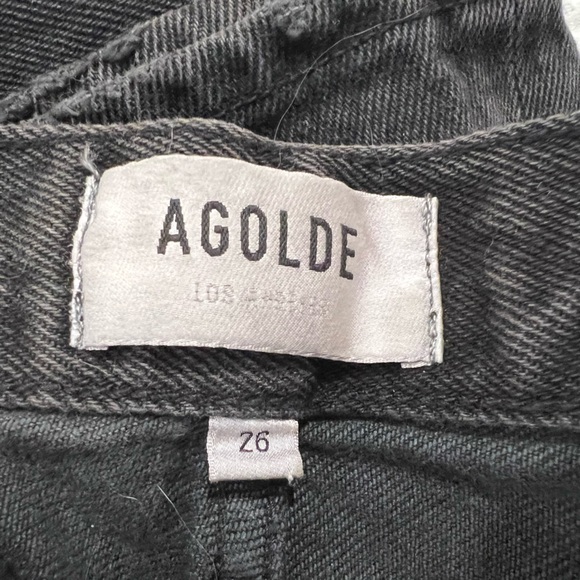 Aritzia/Agolde black straight leg jeans - Picture 4 of 4